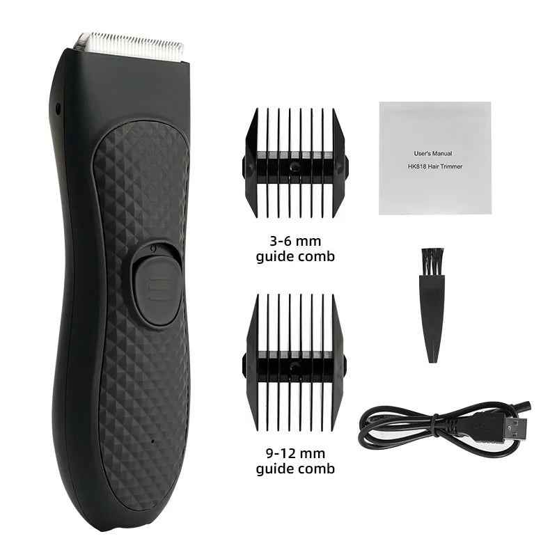 💎 Aparador de Pelos Masculino Barber Pro Intimus: Cuide do Seu Estilo com Conforto e Precisão + Frete Gratis 💎