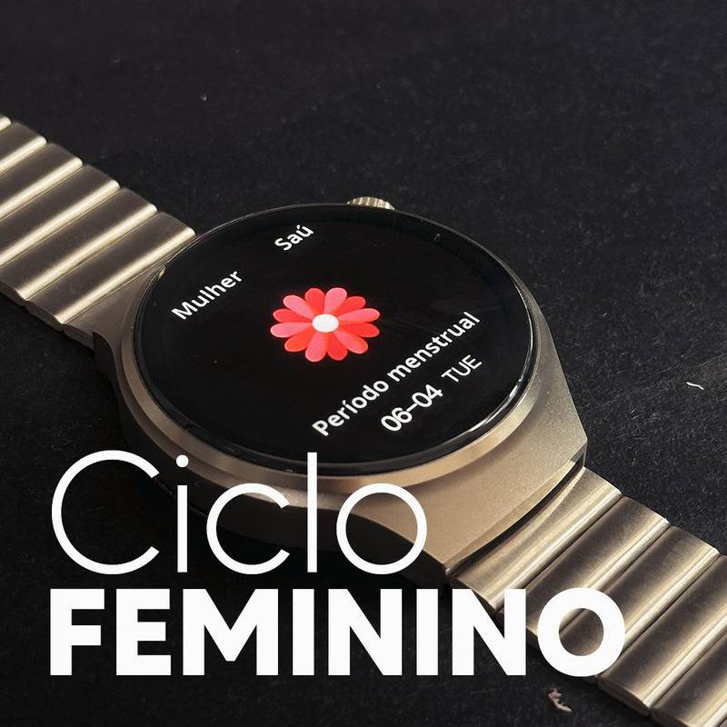 Relogio Digital  Redondo WS-19 | 3 Pulseiras Tela Nível Amoled
